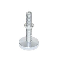 GN 339 Levelling Feet Steel Zinc-Plated Threaded Stem Not Adjustable